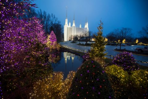 Even The Grinch Would Marvel At The Festival Of Lights At The DC Temple In Maryland