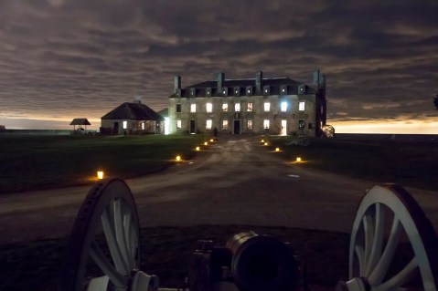 Visit Old Fort Niagara All Decked Out For The Holidays At The Castle By Candlelight Festival In New York