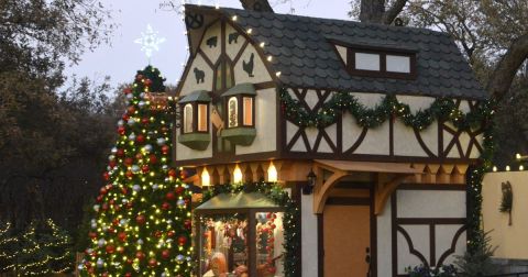 Stroll Through A Quaint European Christmas Village In Texas This Holiday Season