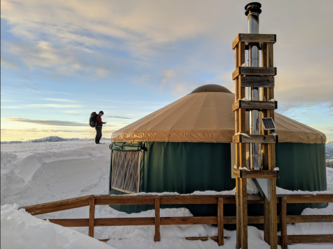 Plan A Magical Winter Getaway At The Stargaze Yurt In Idaho's Backcountry