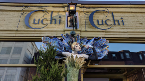 All The Servers Dress In Classic 1920s Burlesque At Cuchi Cuchi Restaurant In Massachusetts