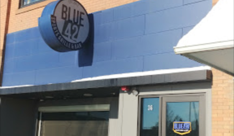 The Blue 42 Grille Has Delicious Burgers And Wings And It'll Be Your New Favorite Place To Watch The Game In North Dakota