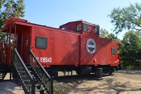 Spend The Night In An Authentic 19th Century Railroad Caboose In The Middle Of The Texas Hill Country