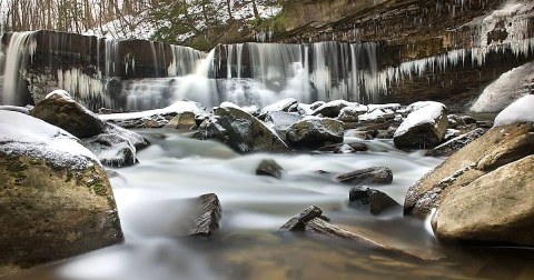 8 Gorgeous Frozen Waterfalls Around Cleveland That Must Be Seen To Be Believed