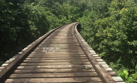 The Valley Trail In Cincinnati Leads Straight To An Abandoned 1800s Railroad Bridge