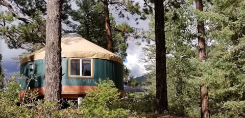 Disconnect From It All And Sleep In A Yurt At Hyde Memorial State Park In New Mexico