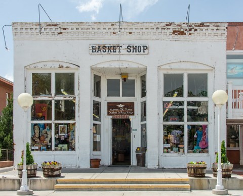 Aceves Old Town Basket & Rug Shop, One Of New Mexico's Most Charming Shops, Is Located In A Former Butcher Shop