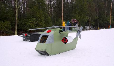 Build Your Own Sled For West Virginia’s Cardboard And Duct Tape Sled Race This Winter