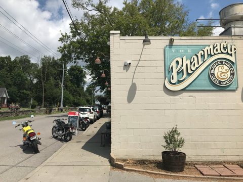 Eat Scrumptious Burgers Under Fairy Lights At The Pharmacy, A Quirky Eatery In Nashville