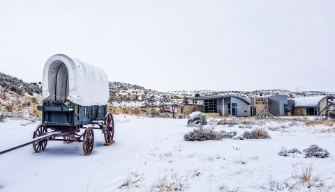 Explore Western History By Visiting The Life-Size Exhibits At Nevada's California Trail Interpretive Center