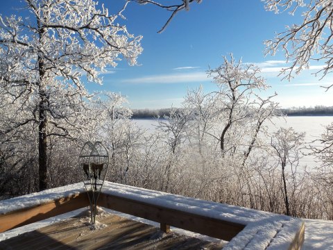 You'll Find A Luxury Glampground At Lake Metigoshe In North Dakota, It's Ideal For Winter Snuggles And Relaxation