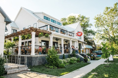 Visit A Trendy Vintage Farmhouse At Just Pop In, A Whimsical Popcorn Cafe In Indiana