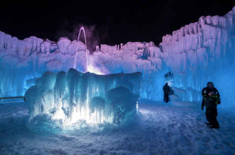 Walk Through A Frozen Palace This Winter At Ice Castles In New Brighton, Minnesota