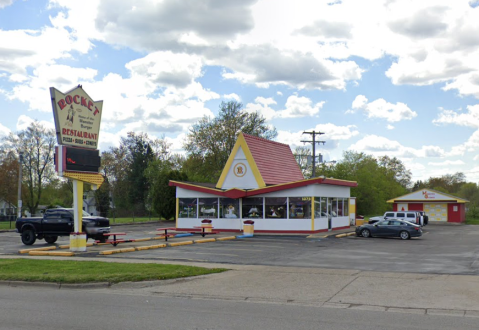 Indulge In A Burger Bigger Than Your Head At Rocket Restaurant In Michigan