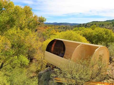 Enjoy Panoramic Views Of The Desert At Arizona's Most Secluded Cliffside Airbnb