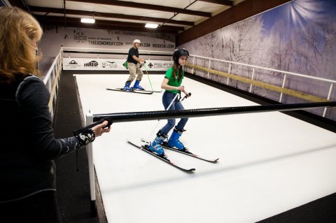 You Can Practice Skiing Indoors At Virginia's Inside Ski Training Center