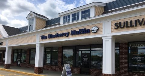 Make Sure To Order The Grilled Blueberry Muffin From The Blueberry Muffin In Massachusetts