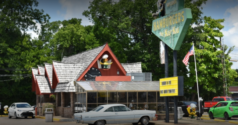 For The Best Old-School Fare On The Mother Road, Visit Waylan's Hamburgers the Ku-Ku In Oklahoma