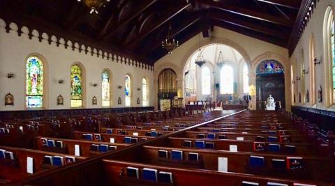 Adorned With Tiffany Windows, The Church Of The Holy Trinity In Mississippi Is A True Work Of Art     