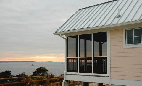 You'll Have A Front Row View Of Delaware's Indian River Inlet At These Cozy Cabins