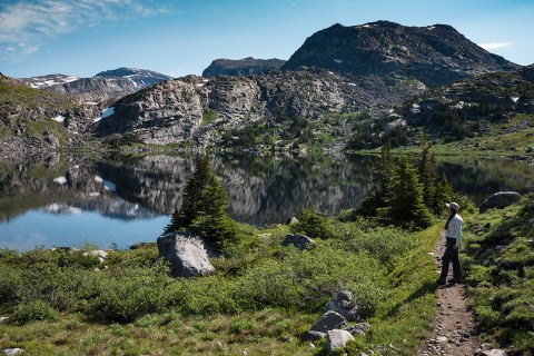 Trek Into The Heart Of Wyoming's Cloud Peak Wilderness To Find An Otherworldly Trail