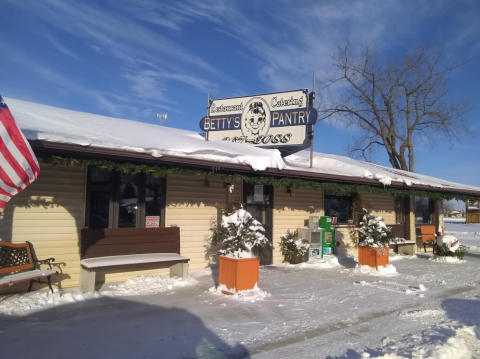 Fresh Baked Cinnamon Rolls Are Just One Delicious Thing On The Menu At Betty's Pantry In Ottertail, Minnesota