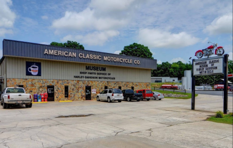 There's No Other Restaurant In North Carolina Like Heritage Diner, Located Inside A Vintage Motorcycle Museum