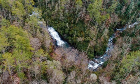 There’s A Secret Waterfall In North Carolina Known As The Big Shoals, And It’s Worth Seeking Out