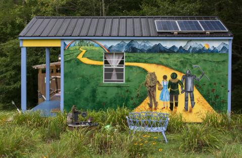 Click Your Heels In The Wizard Of Oz Themed Airbnb House In North Carolina For A Dreamy Overnight Stay