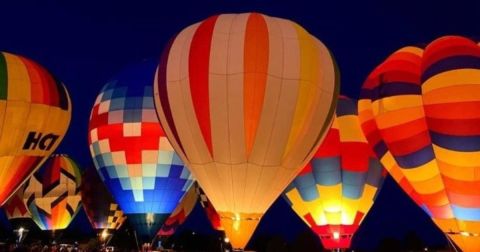 The Sky Will Be Filled With Colorful And Creative Hot Air Balloons At The Old West Balloon Fest In Nebraska