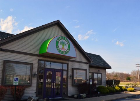 You Can Order A One-Pound, Homemade Pretzel At Magic Tree Pub & Eatery In Ohio