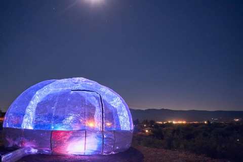 Spend A Clear Winter Night Under The Stars Inside The Stargazing Retreats Capsule In Arizona