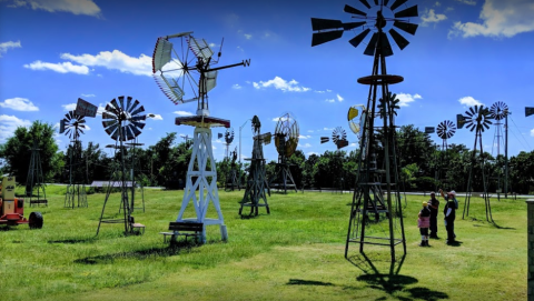 Take A Day Trip To The Quirky Shattuck Windmill Museum Where You'll Find Over 50 Windmills In Oklahoma