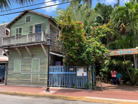 The Small Cafe, Blue Heaven In Florida, Has A Key Lime Pie Known Around The World