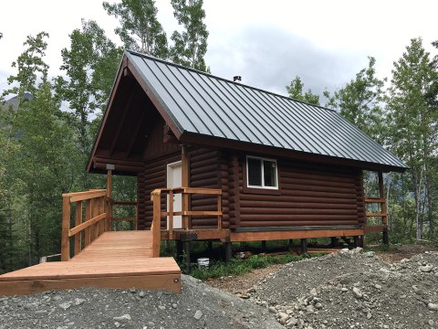 Stay Overnight In One Of These Cozy Public Cabins On Eklutna Lake In Alaska