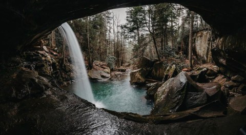 Take An Easy Loop Trail To Enter Another World At Flat Lick Falls In Kentucky