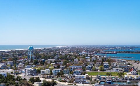 A Drone Flew Over Long Beach Island In New Jersey And Captured Mesmerizing Footage