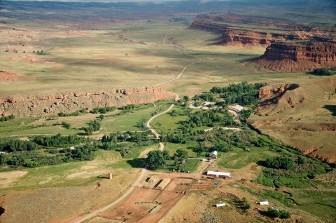 11 Unique Aerial Shots Of Wyoming From Way Up High