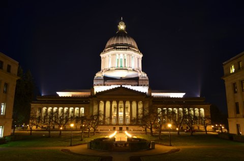 Take A Beautiful Virtual Tour Of The Washington State Capitol Building Today