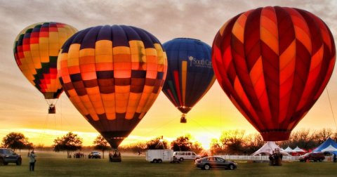 The Sky Will Be Filled With Colorful And Creative Hot Air Balloons At The Victory Cup In Texas