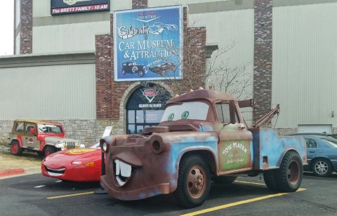 Snap Selfies With Some Of The Most Famous Celebrity Cars At This Missouri Museum