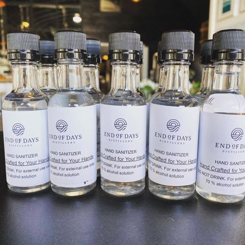 The End Of Days Distillery In North Carolina Is Now Making Hand Sanitizer For Locals Instead Of Vodka