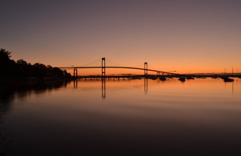 The Tallest, Most Impressive Bridge In Rhode Island Can Be Found On Narragansett Bay