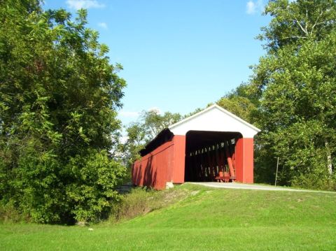 Scipio Covered Bridge In Indiana Is A Small Town Gem Worthy Of A Visit