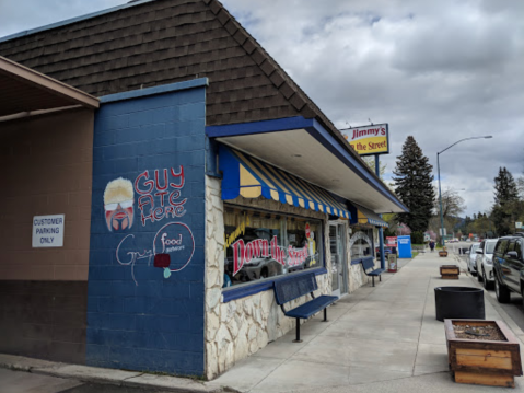 The Small Cafe, Jimmy's Down The Street In Idaho Has A Pecan Roll Known Around The World