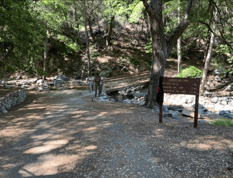 Take An Easy Out-And-Back Trail To Enter Another World At Switzer Falls In Southern California