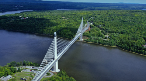 The Tallest, Most Impressive Bridge In Maine Can Be Found In The Town Of Prospect