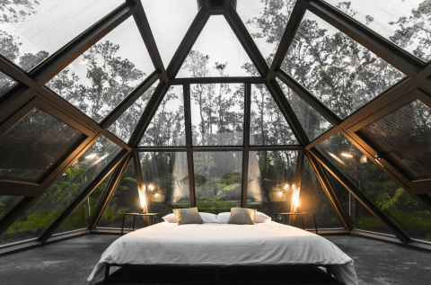 The Volcano Glass Pyramid Airbnb Is The Coolest Place To Rest Your Head In Hawaii