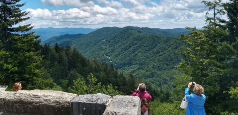 Stand In 2 States At Once Or Maybe Even Hike The Appalachian Trail At Newfound Gap Overlook In North Carolina