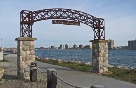 The Blue Water River Walk In Michigan Is A Perfect Place To Get Some Fresh Air